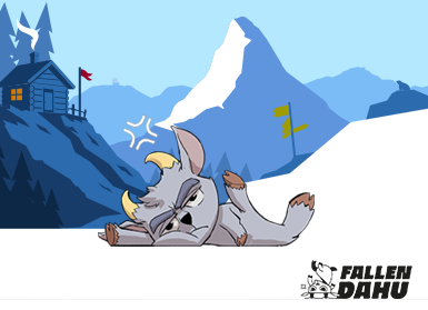 Fallen Dahu